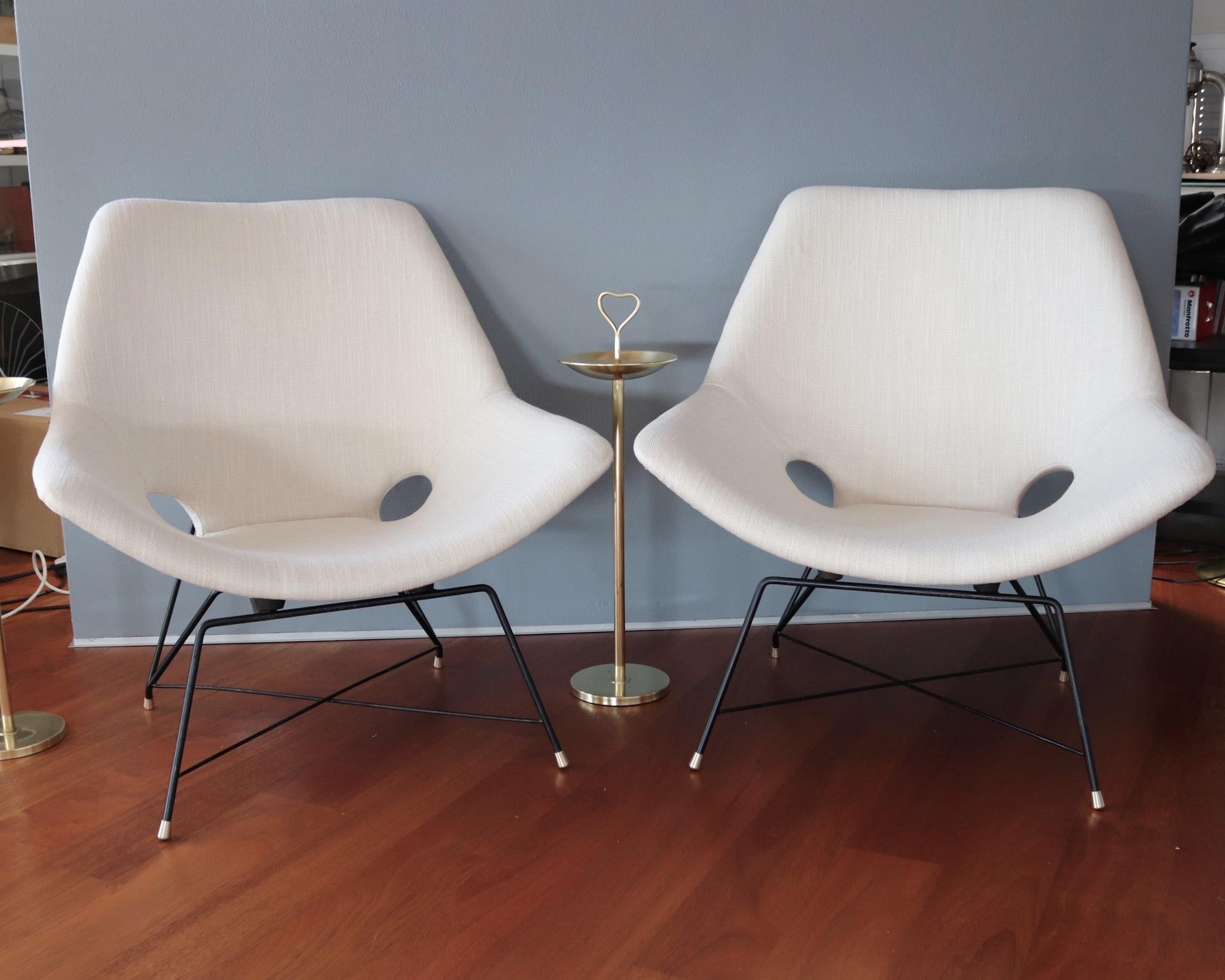 Italian Midcentury Armchairs KOSMOS by Augusto Bozzi for Saporiti Italia, 1954 6