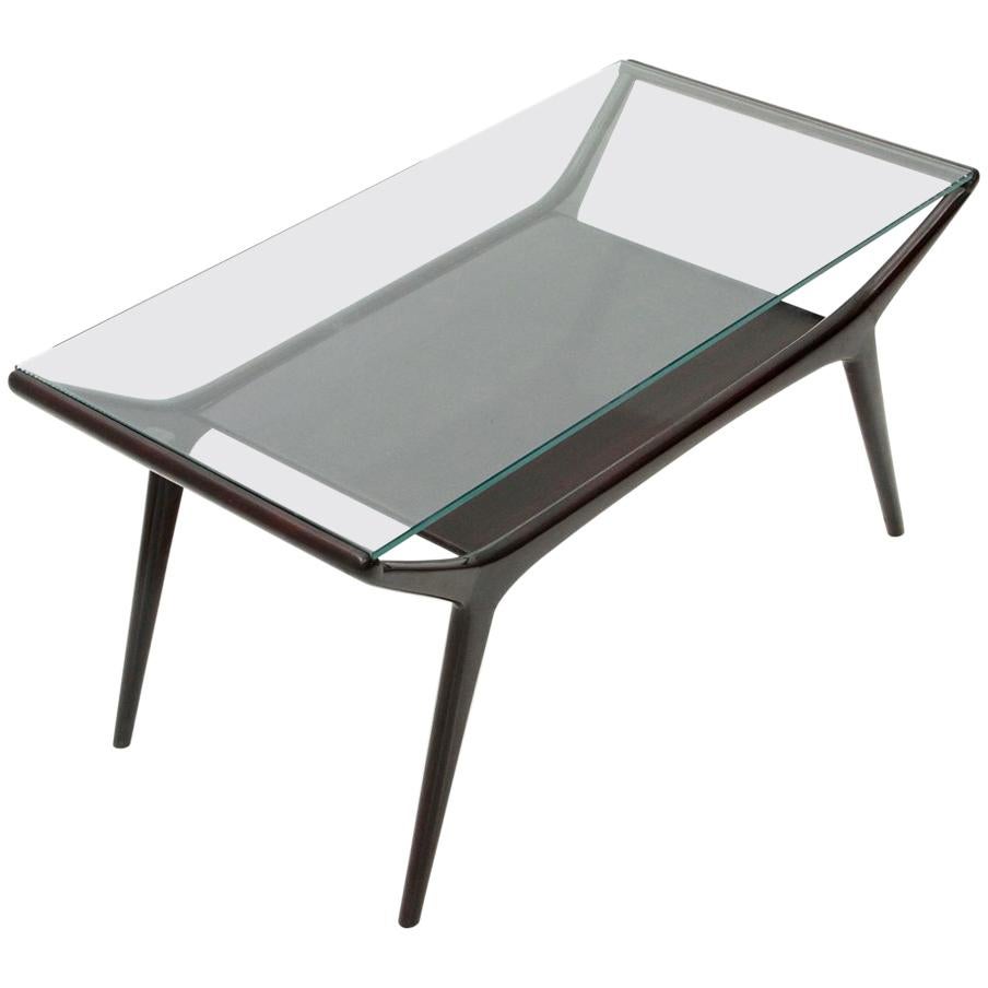 Italian Midcentury Lacquered Coffee Table, 1950s