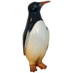 Italian Midcentury Lifesize Figure of a Penguin