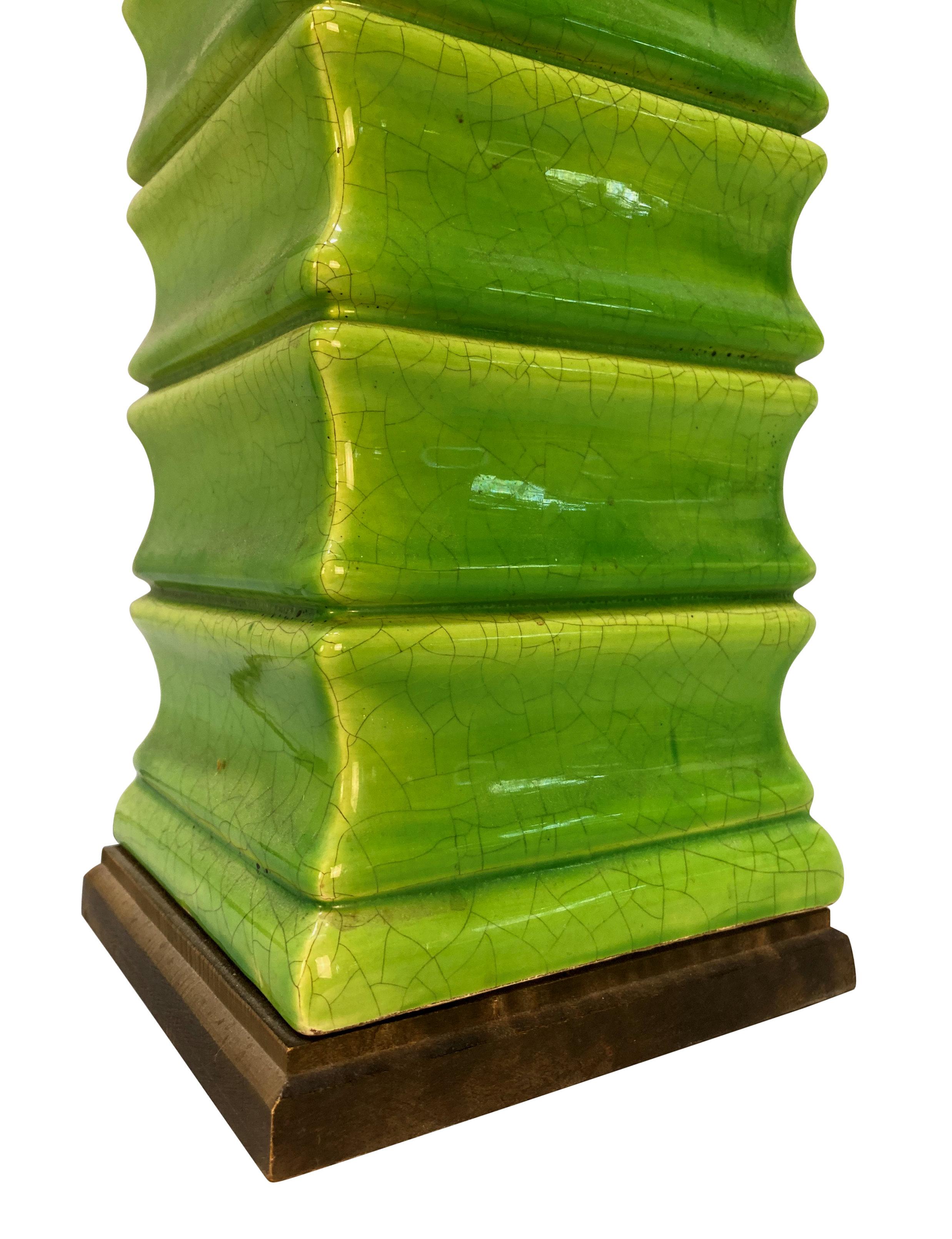 Mid-Century Modern Lampe italienne du milieu du siècle Greene & Greene Greene en vente