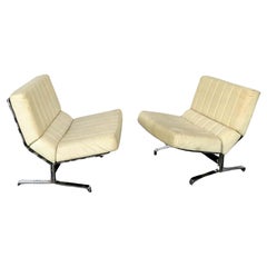 Chaises longues italiennes du milieu du siècle