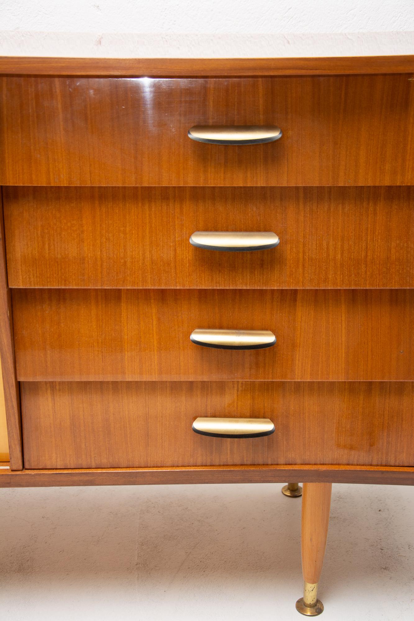 Italian Midcentury Mahogany Sideboard from the 1960s 4