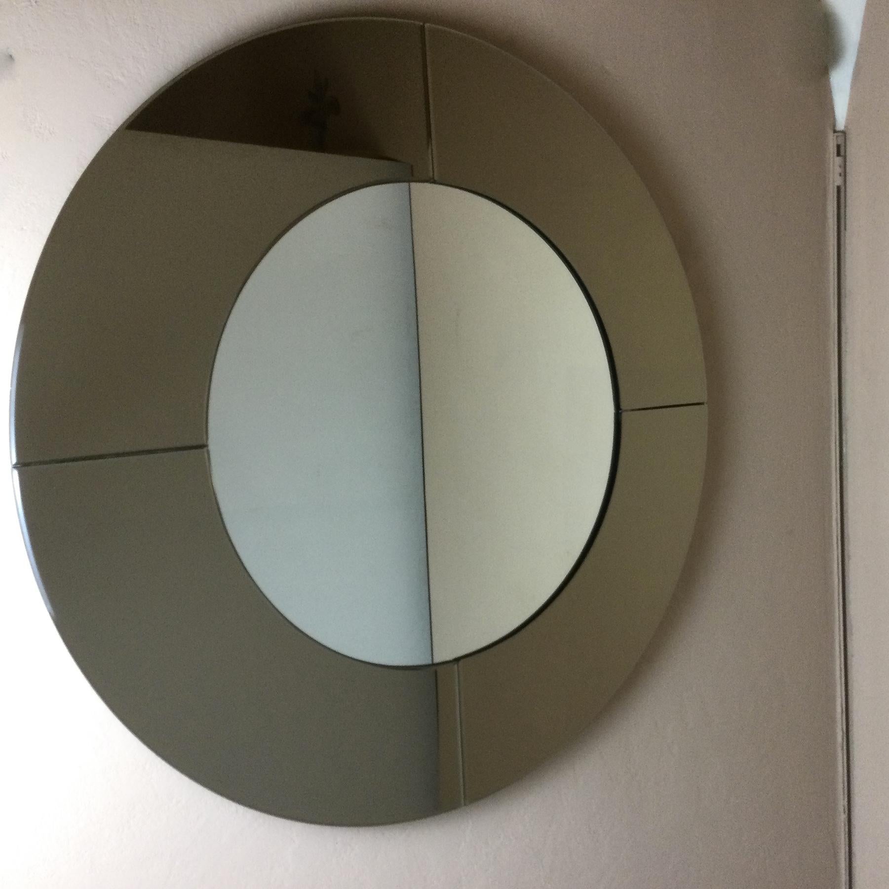 Mid-Century Modern Italian Midcentury Mirror, Late 1960s