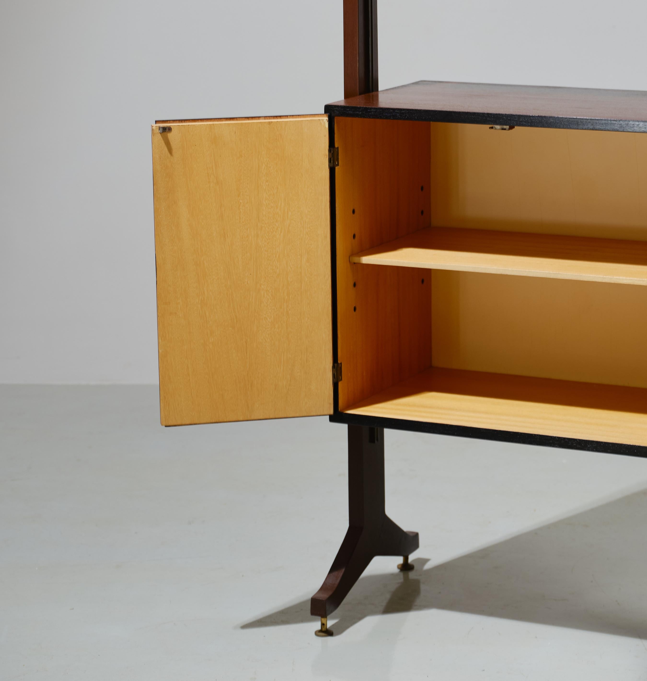 Italienisches Midcentury Modern Bookcase - Vintage 50s Design Restyled by RETRO4M im Angebot 2