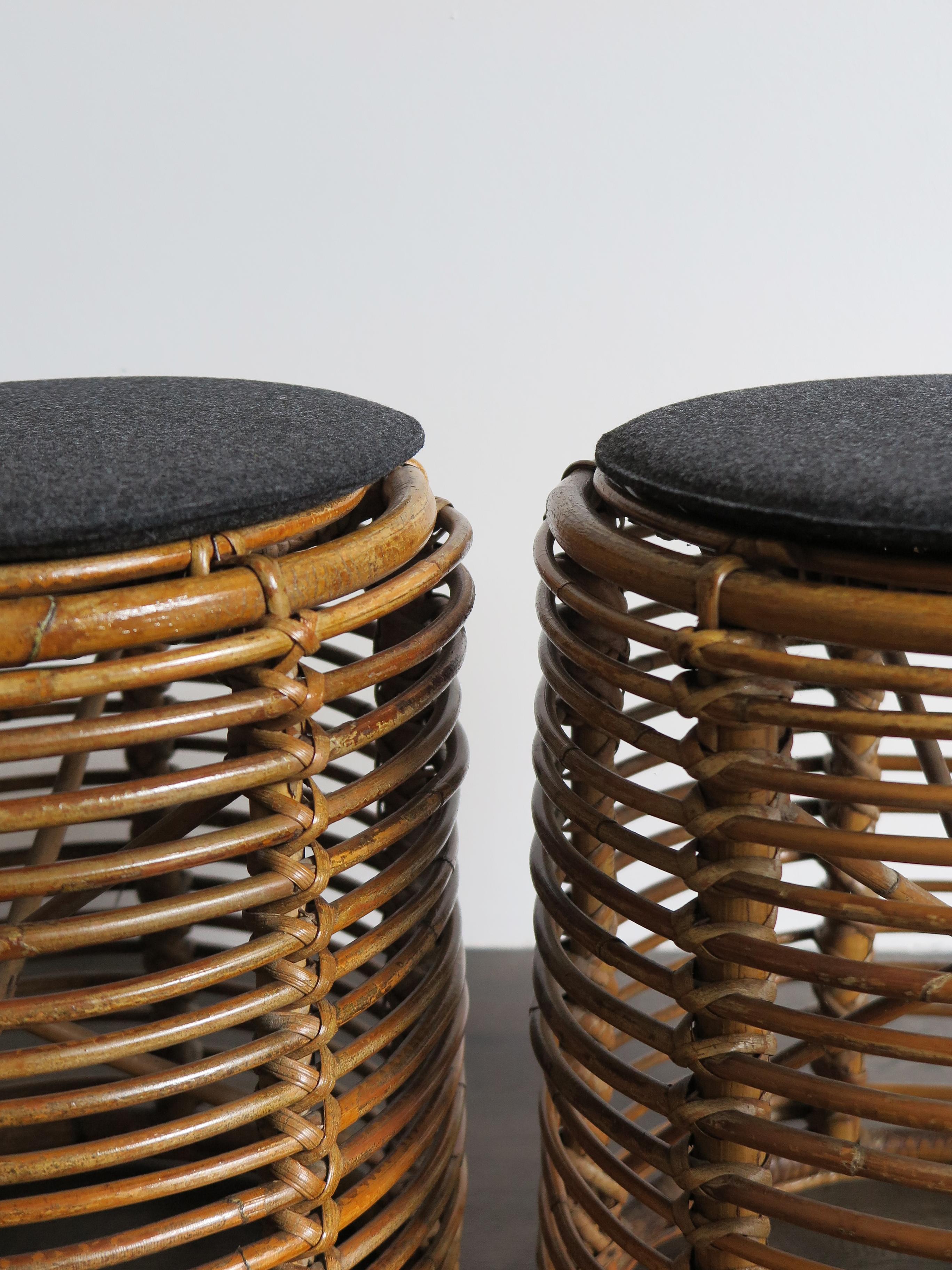 bamboo cane stool