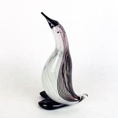 Italian Midcentury Murano Glass Bird by Dino Martens for Aureliano Toso