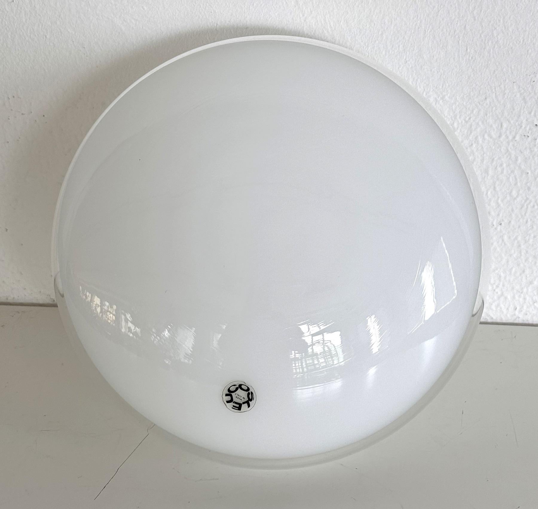 Florero italiano de cristal de Murano de mediados de siglo de Roberto Pamio para Leucos, 1970 en Bueno estado para la venta en Morazzone, Varese