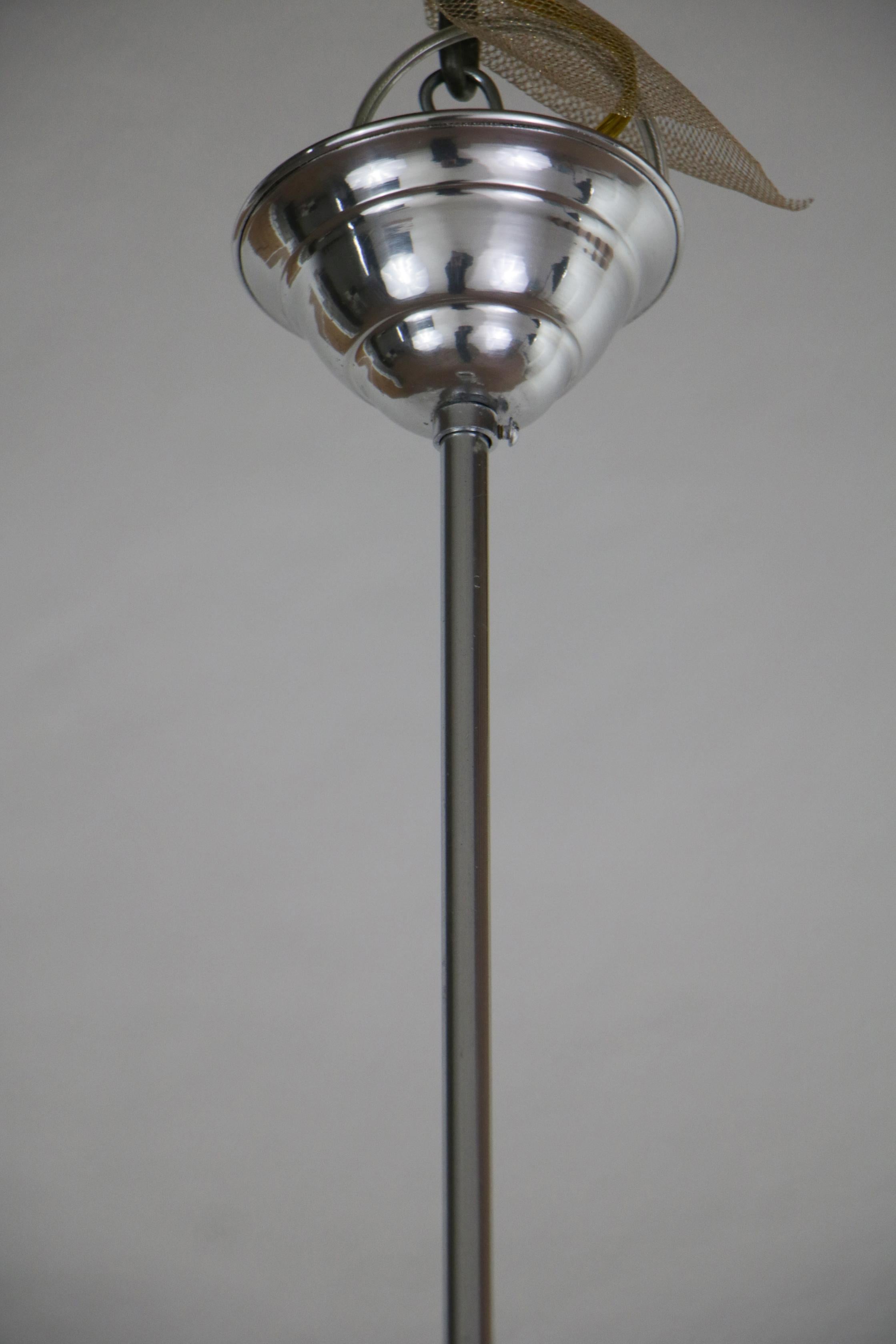 Italian Midcentury Murano Glass Pendant Lamp by Carlo Scarpa for Venini, 1940s 7