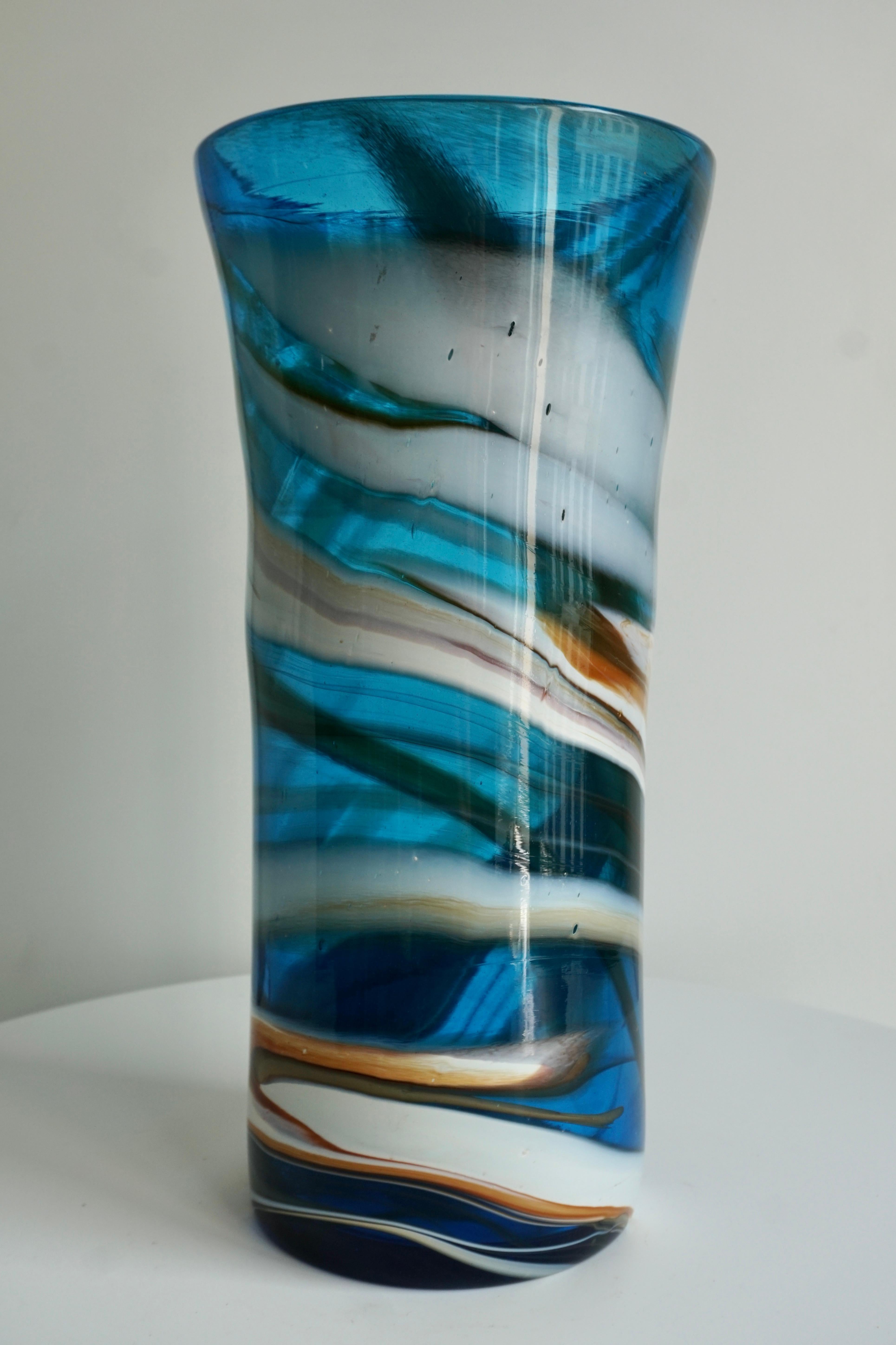 Italian Midcentury Murano Vase, 1970s For Sale 2