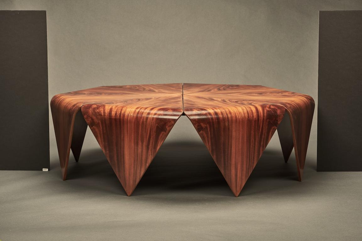 Mid-Century Modern Brazilian Midcentury Petalas Coffee Table Done in a Style of Jorge Zalszupin