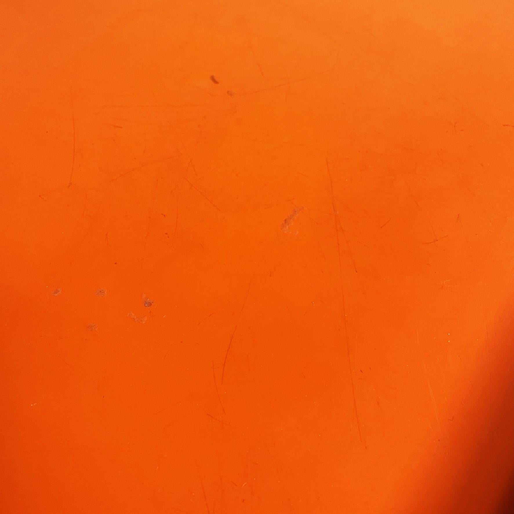 Italian Midcentury Orange Plastic Chest of Drawers by Castelli for Kartell, 1970 3