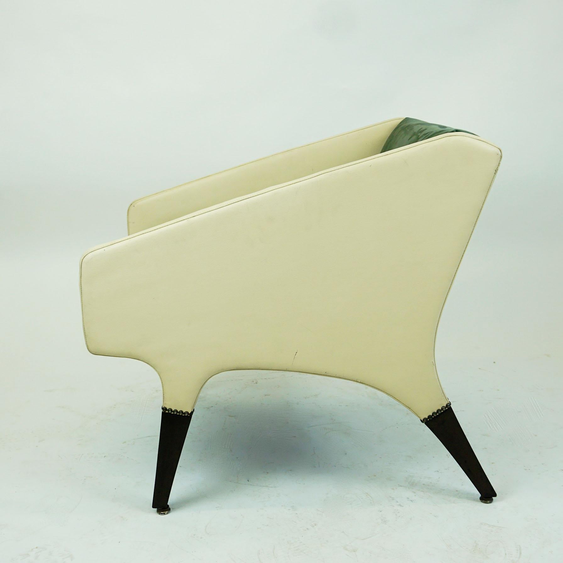 Italian Midcentury Parco dei Principi Lounge Chair by Gio Ponti for Cassina 5