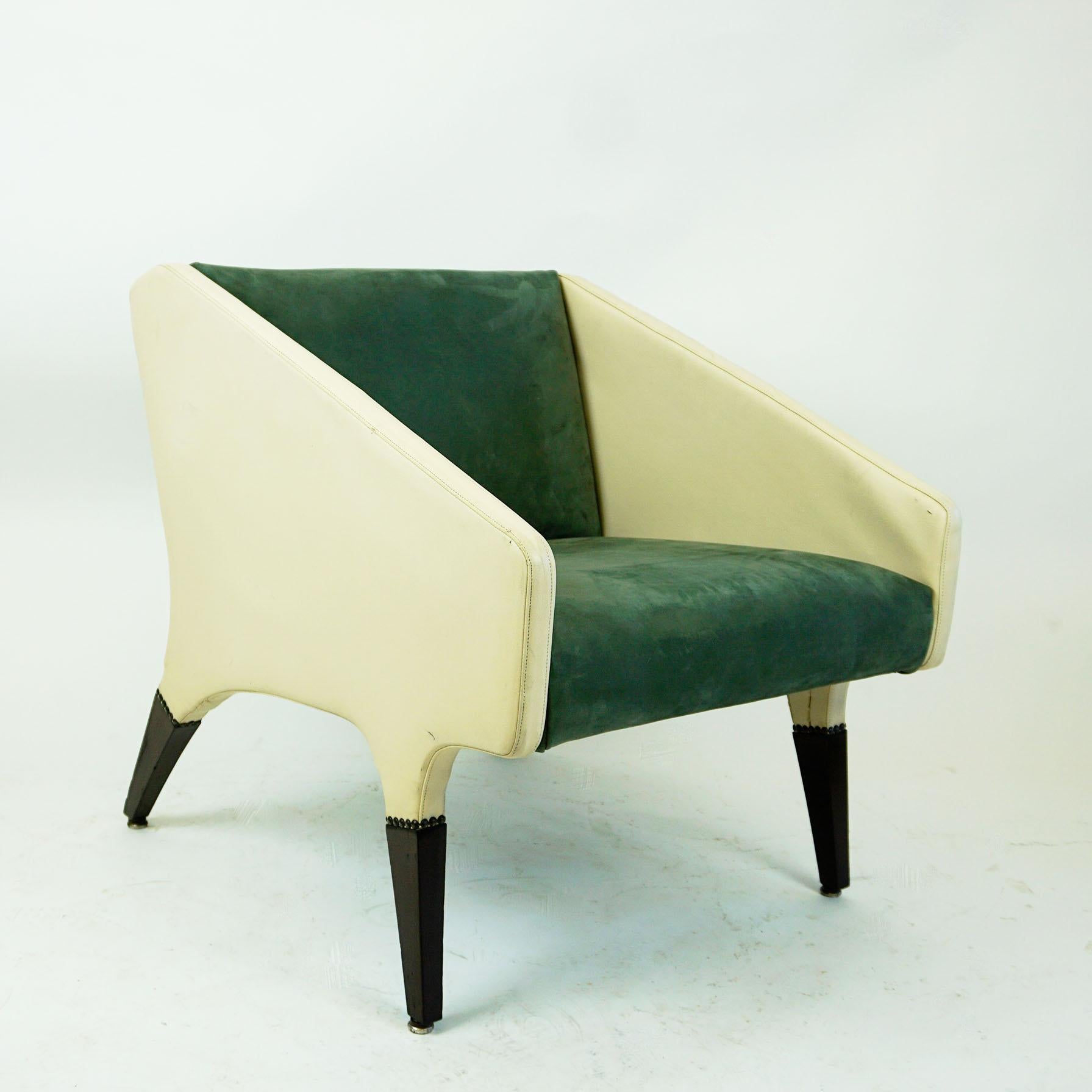 Lacquered Italian Midcentury Parco dei Principi Lounge Chair by Gio Ponti for Cassina