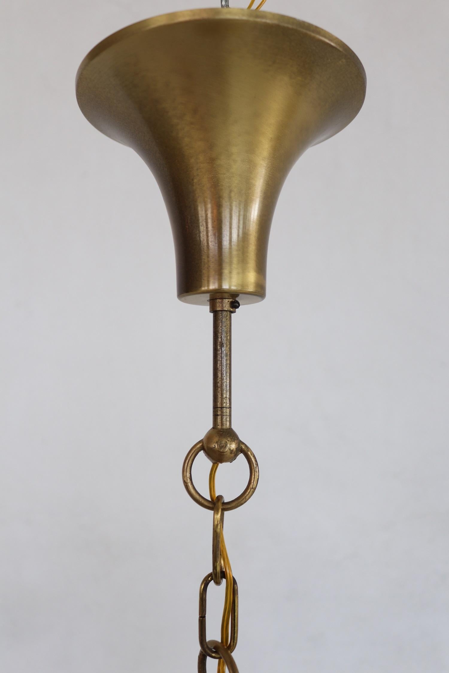 Italian Midcentury Pendant Lamp Designed by Carlo Nason for AV Mazzega, 1960s 6