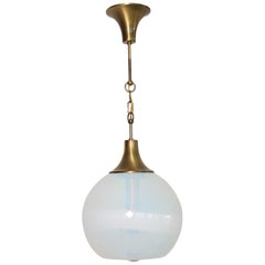 Italian Midcentury Pendant Lamp Designed by Carlo Nason for AV Mazzega, 1960s