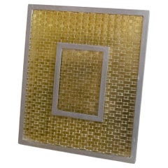 Italian midcentury photo frames in brass form the sixties 