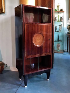 Italian Midcentury Rosewood Dining Room Set Paolo Buffa Style, 1950s