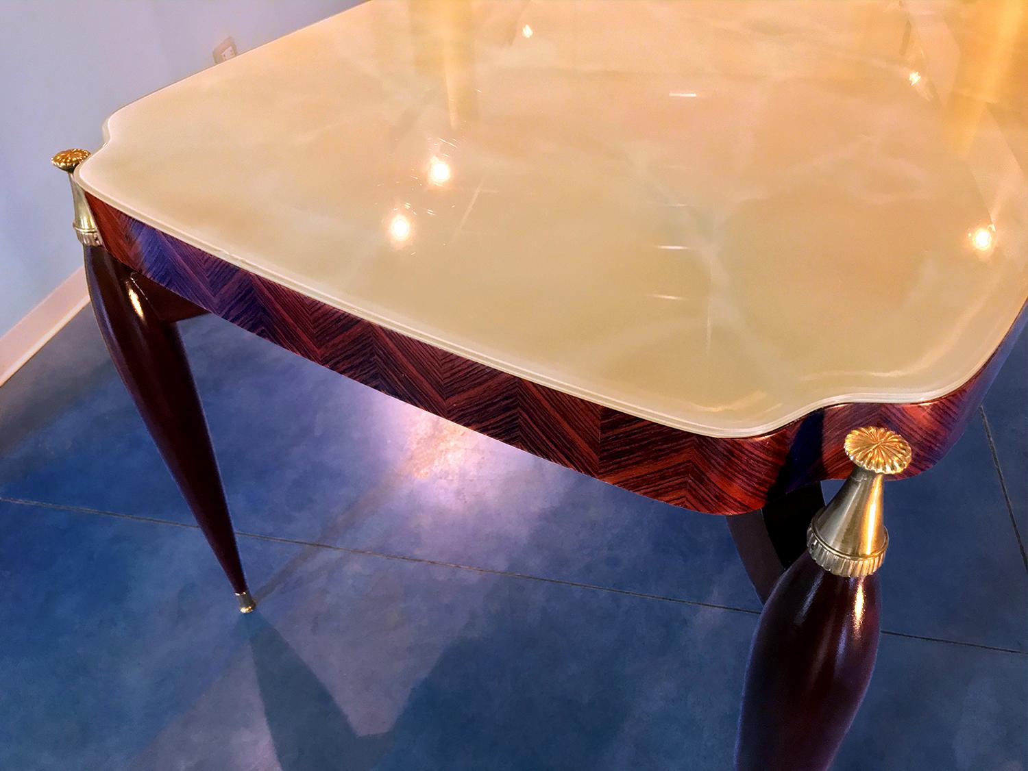 Mid-Century Modern Italian Mid-Century Dining Table Paolo Buffa Style, 1950s