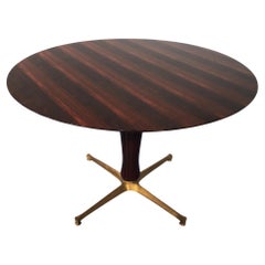 Italian Midcentury Rosewood Table Attributed to Paolo Buffa, 1950s