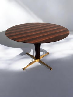 Italian Midcentury Rosewood Table Attributed to Paolo Buffa, 1950s