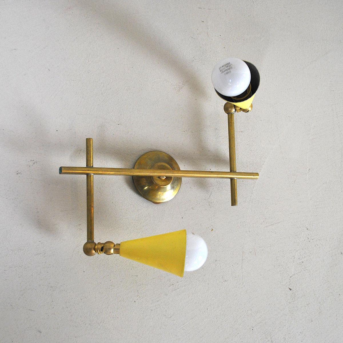 Italian Midcentury Sconce from the 1960s In Good Condition In bari, IT