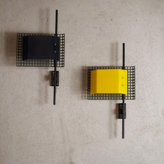 Italian Midcentury Sconces Group of Ten from Early 80's