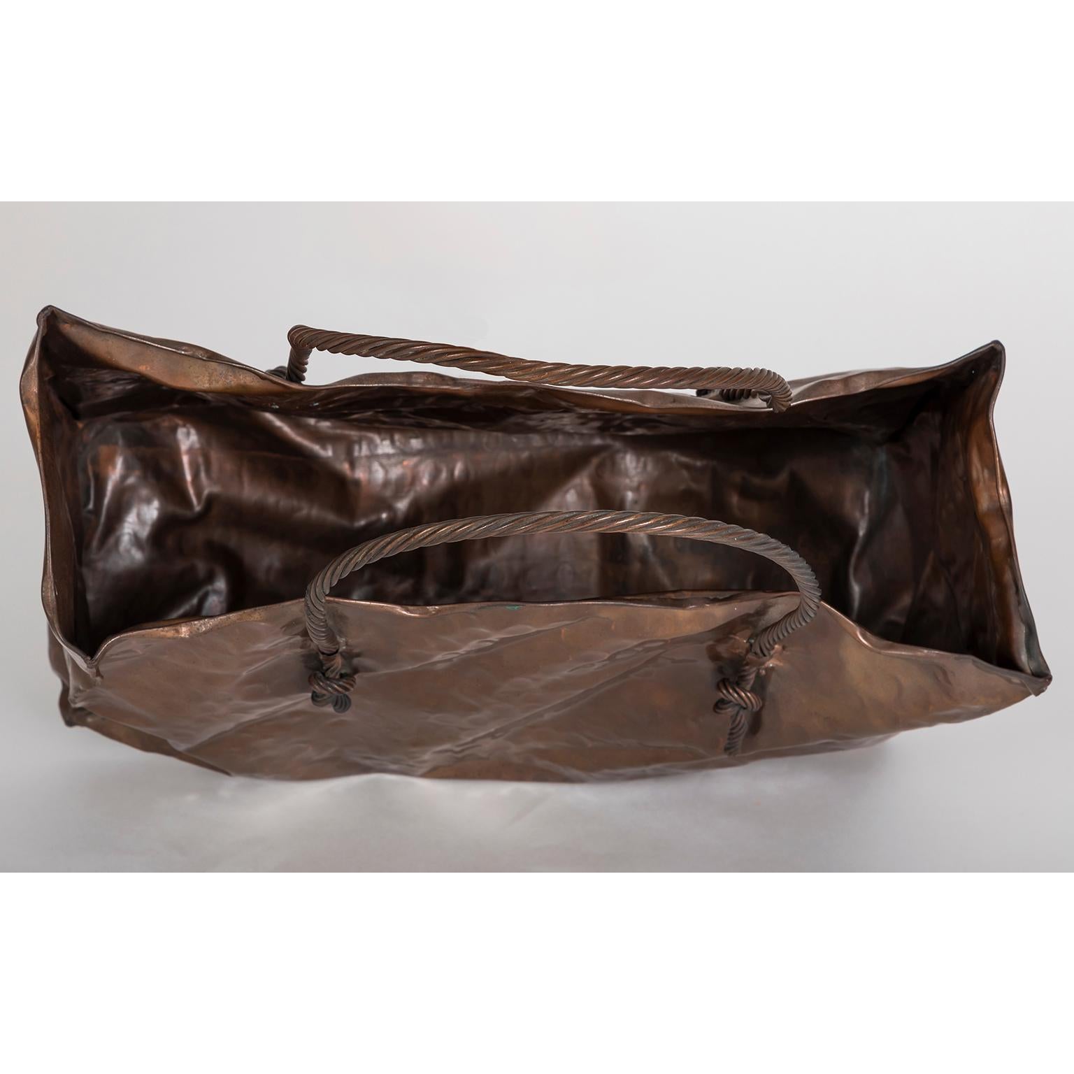 Italian Midcentury Sculpture “Shopping Bag”, in the Style of Gio Ponti For Sale 3