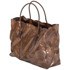 Italian Midcentury Sculpture “Shopping Bag”, in the Style of Gio Ponti