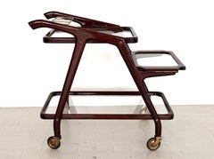 Italienischer Servierwagen im Cesare Lacca-Stil aus der Mitte des Jahrhunderts, 1960er Jahre