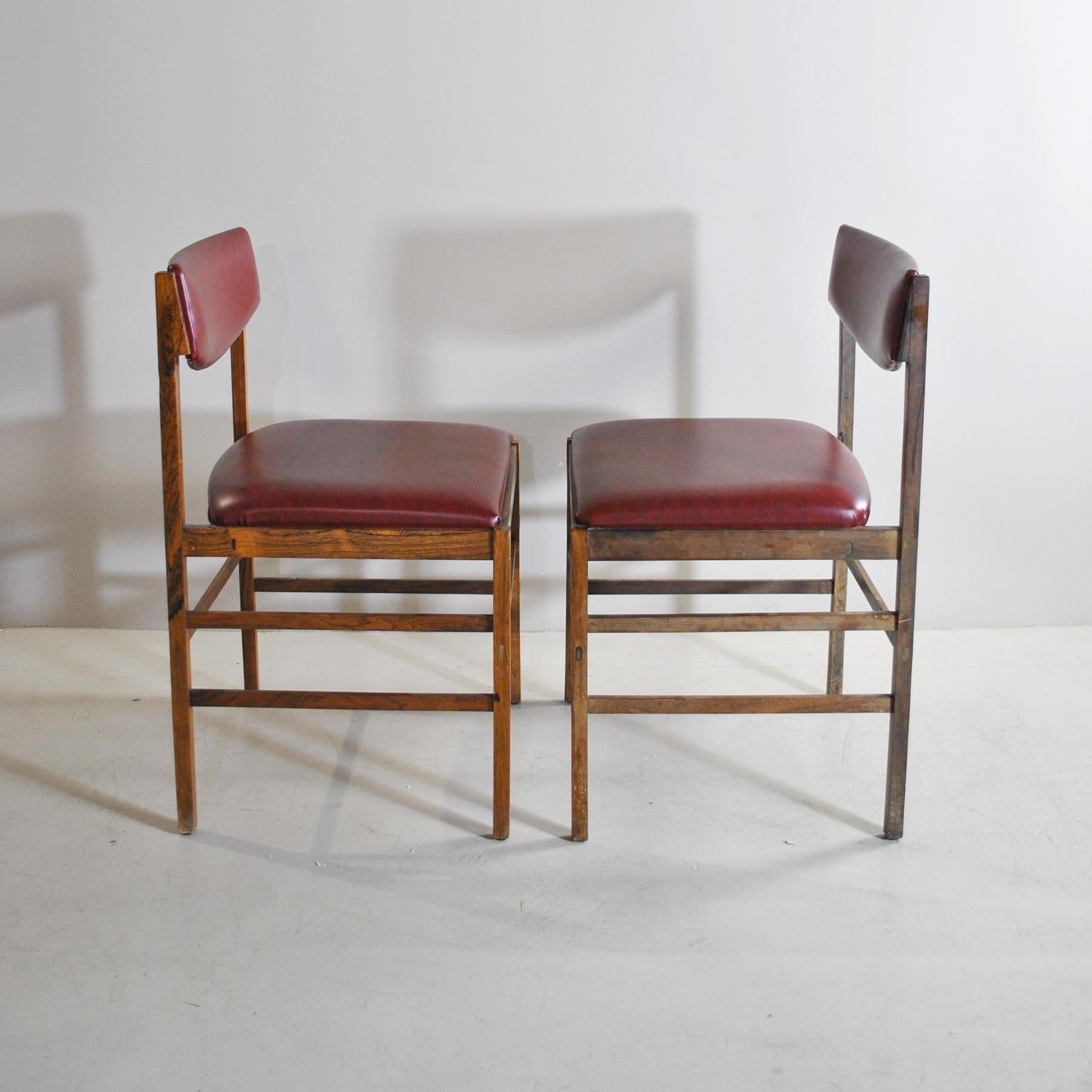 Mid-20th Century Italian Midcentury Set of 6 Chairs