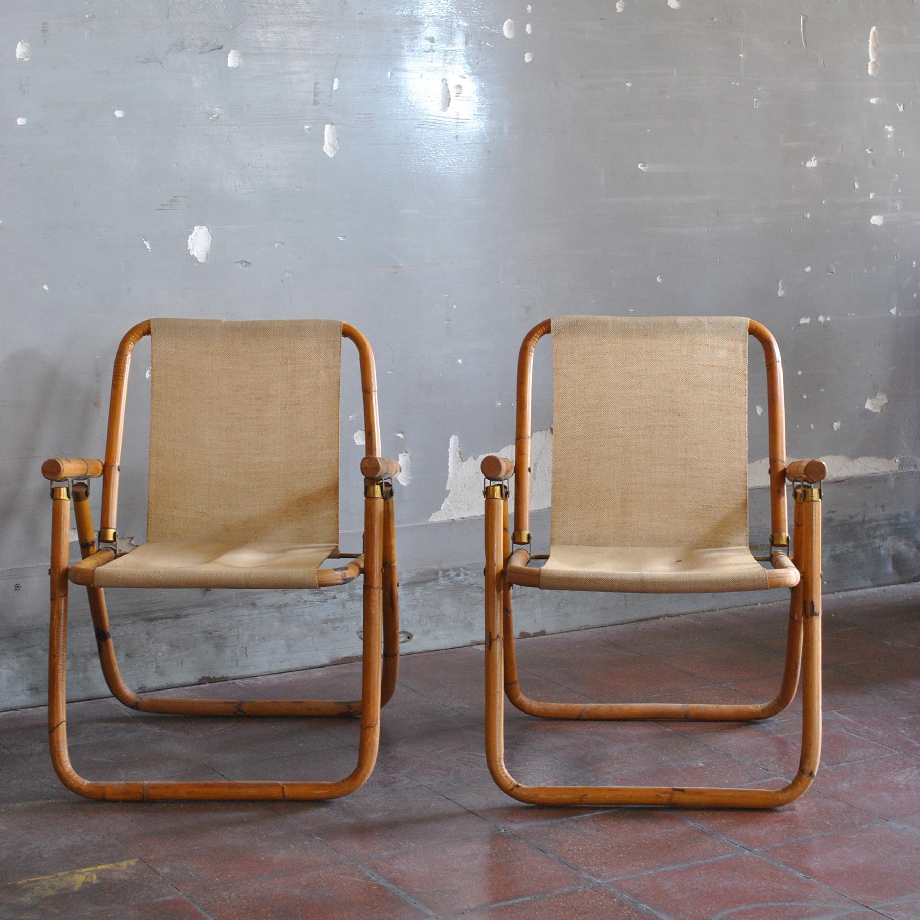 Italian Midcentury Set of Four Chairs in a Manner of Crespi, 1960's 3