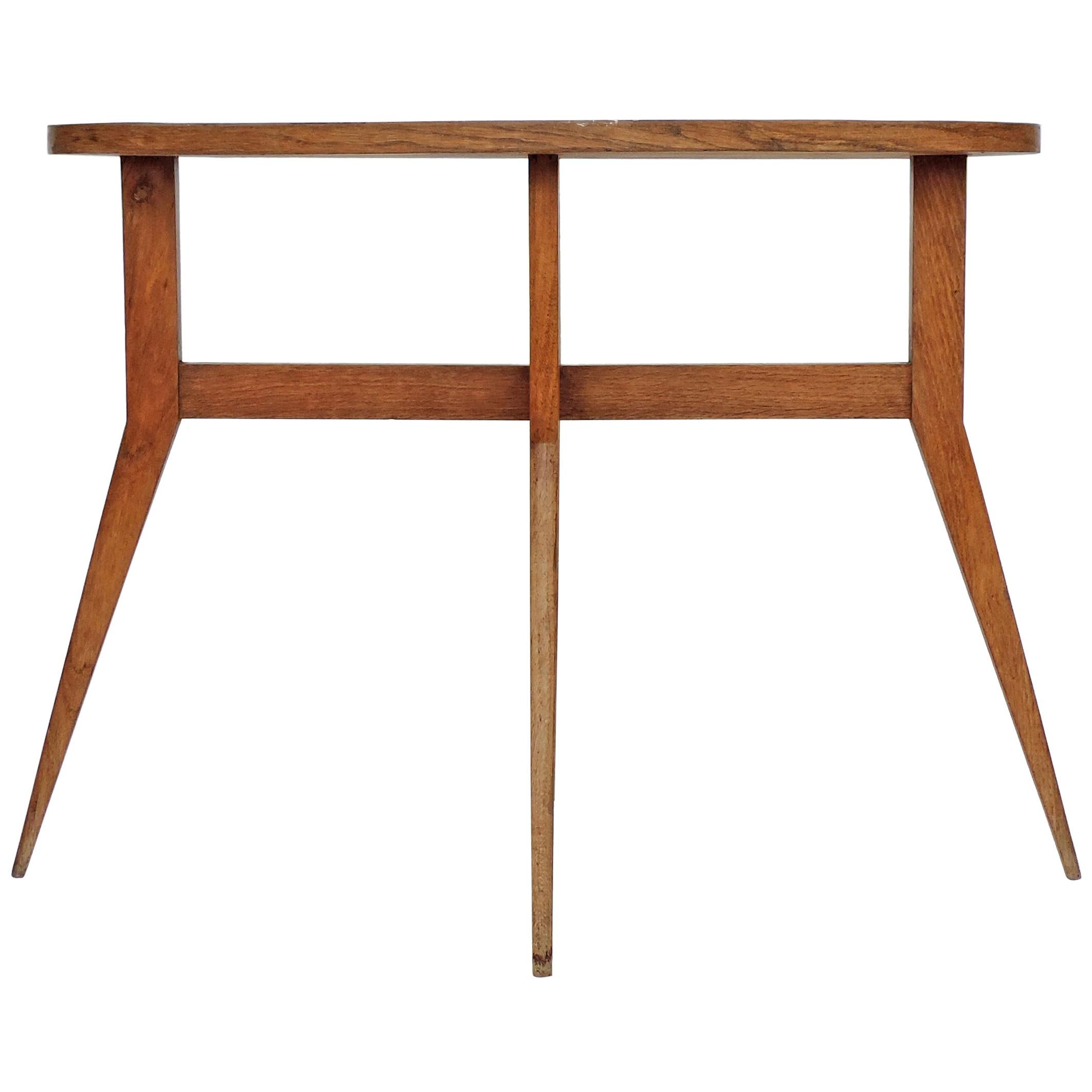 Italian Midcentury Side Table Attributed to Gio Ponti