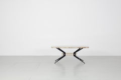 Italian Midcentury Side Table with Onyx Top, 1960