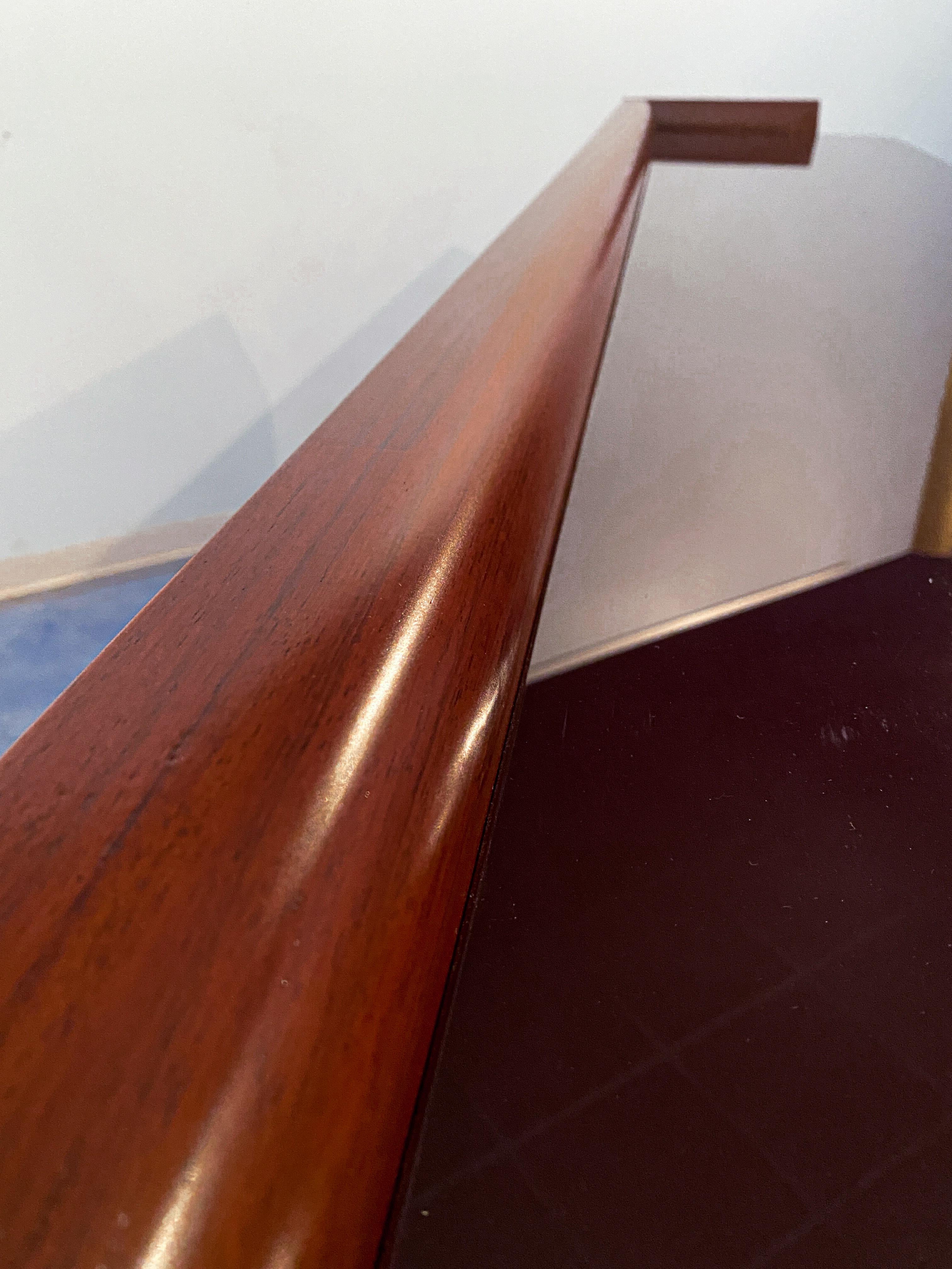 Italian Midcentury Sideboard Bar by Vittorio Dassi, 1950s In Good Condition For Sale In Traversetolo, IT