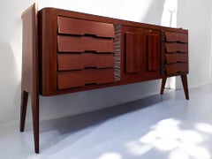 Italian Midcentury Sideboard Bar by Vittorio Dassi, 1950s