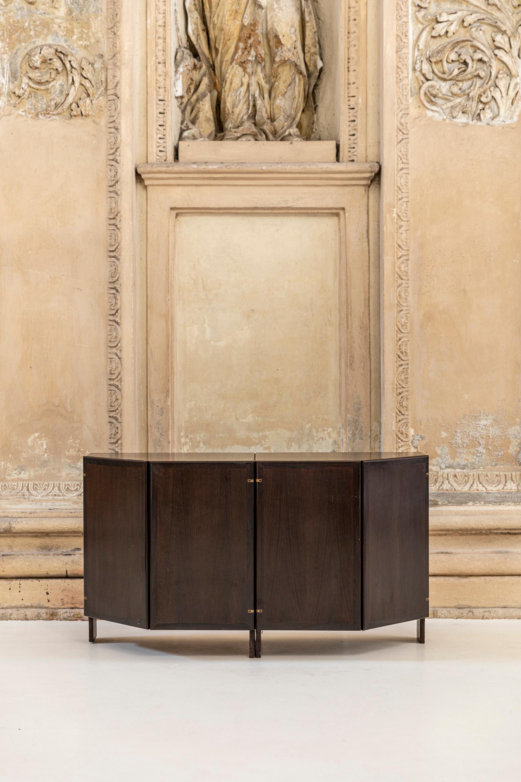 Sideboard model MB48.
Designed by Franco Albini and Franca Helg for Poggi Pavia in 1958, Italy. 
Published.