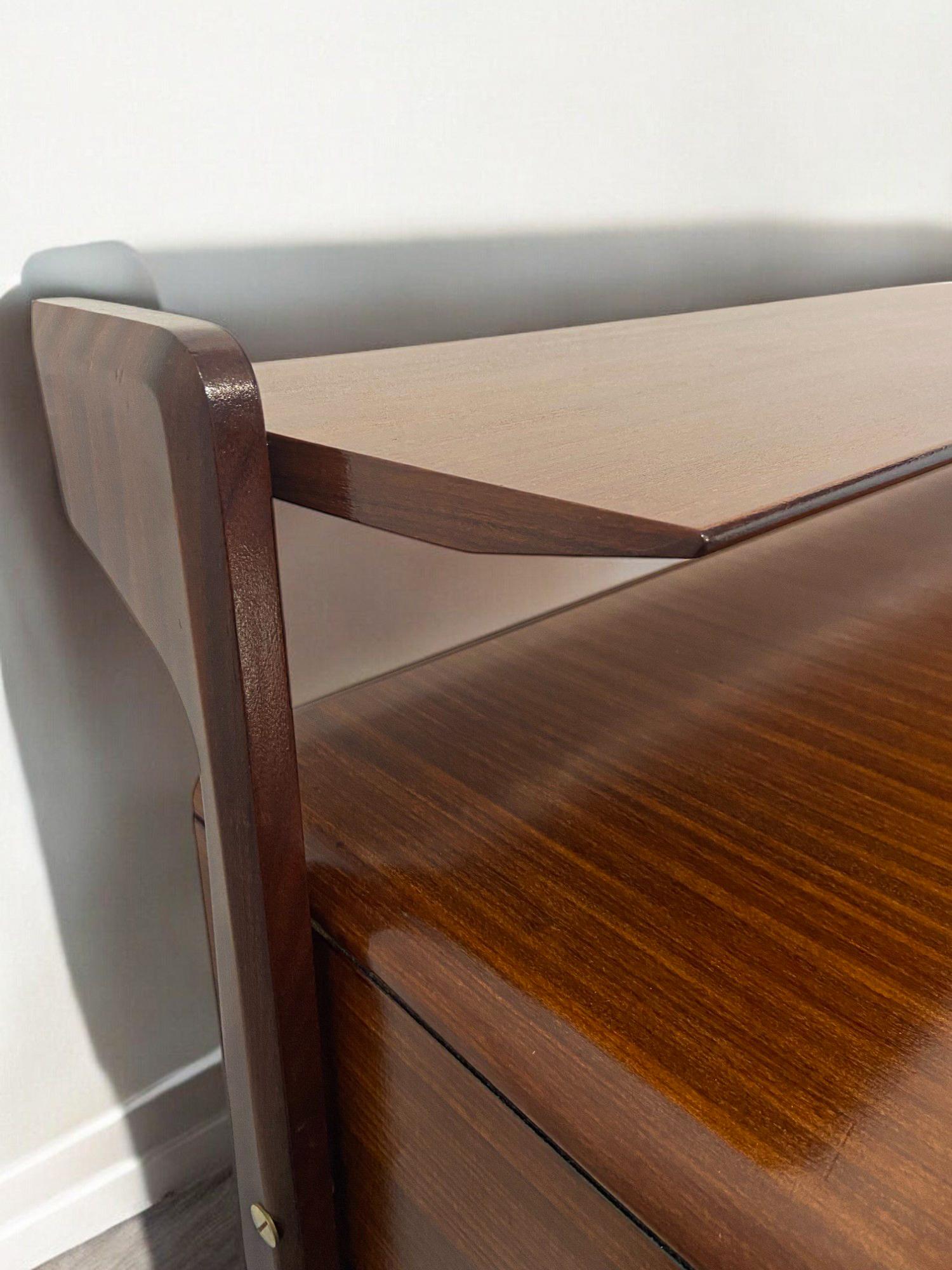 Italian Midcentury Sideboard Attributed to Ico Parisi For La Permanente Cantu For Sale 11