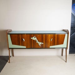 Meuble buffet italien Midcentury Fin des années 50