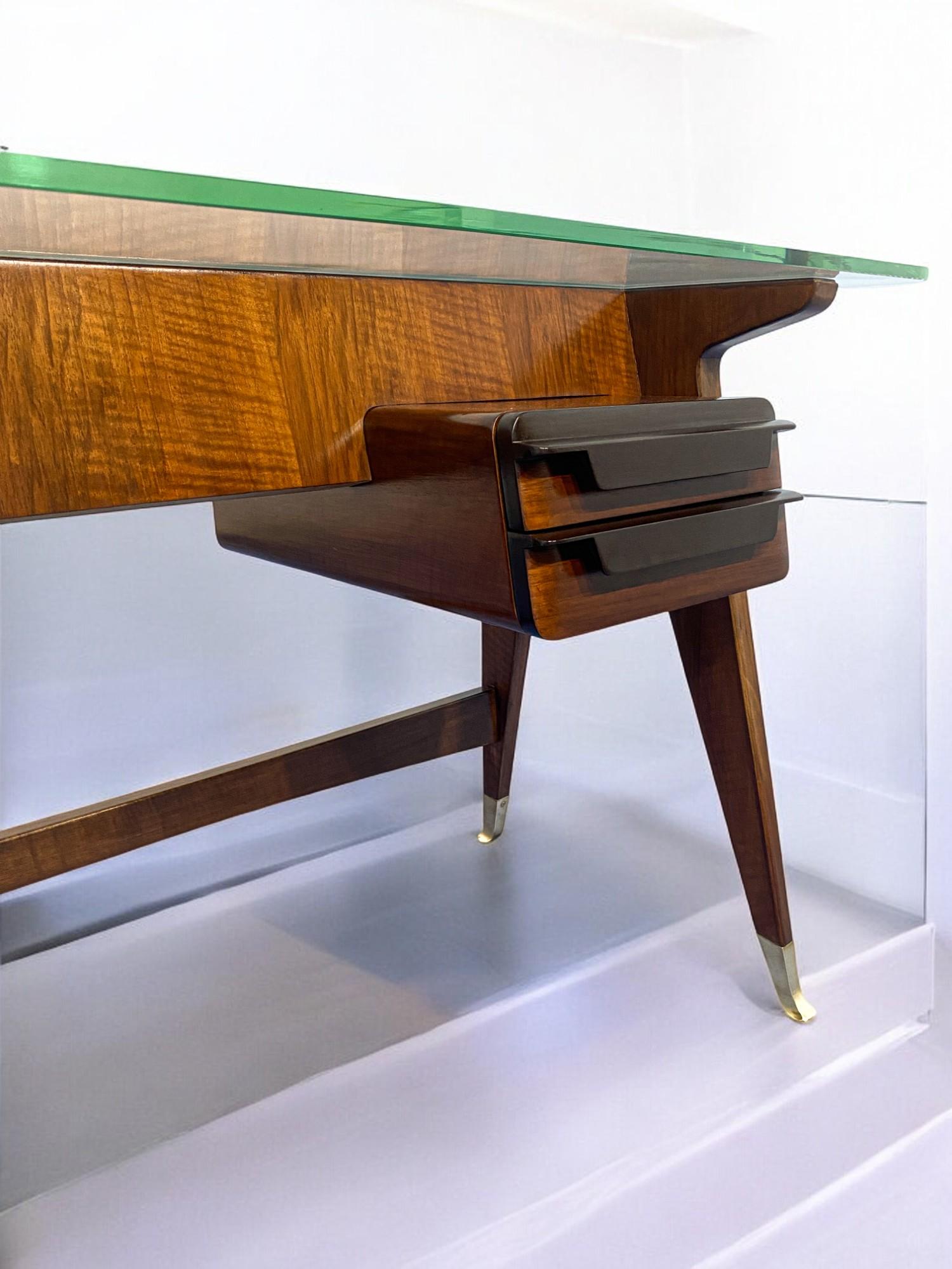 Aparador Consola Aparador italiano de mediados de siglo diseñado por Vittorio Dassi, años 50 en venta 11