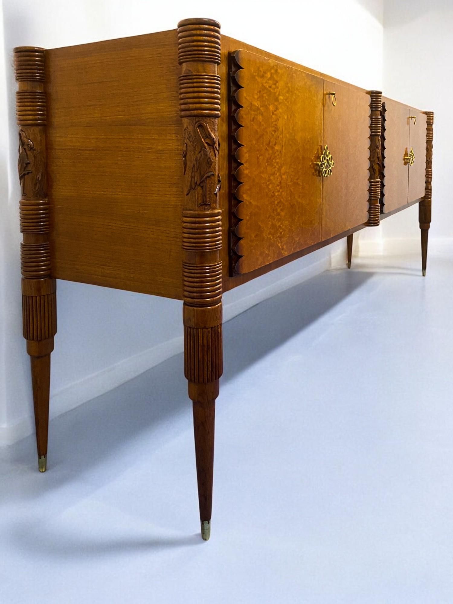Credenza italiana del Midcentury disegnata da Pierluigi Colli negli anni '50 in vendita 5