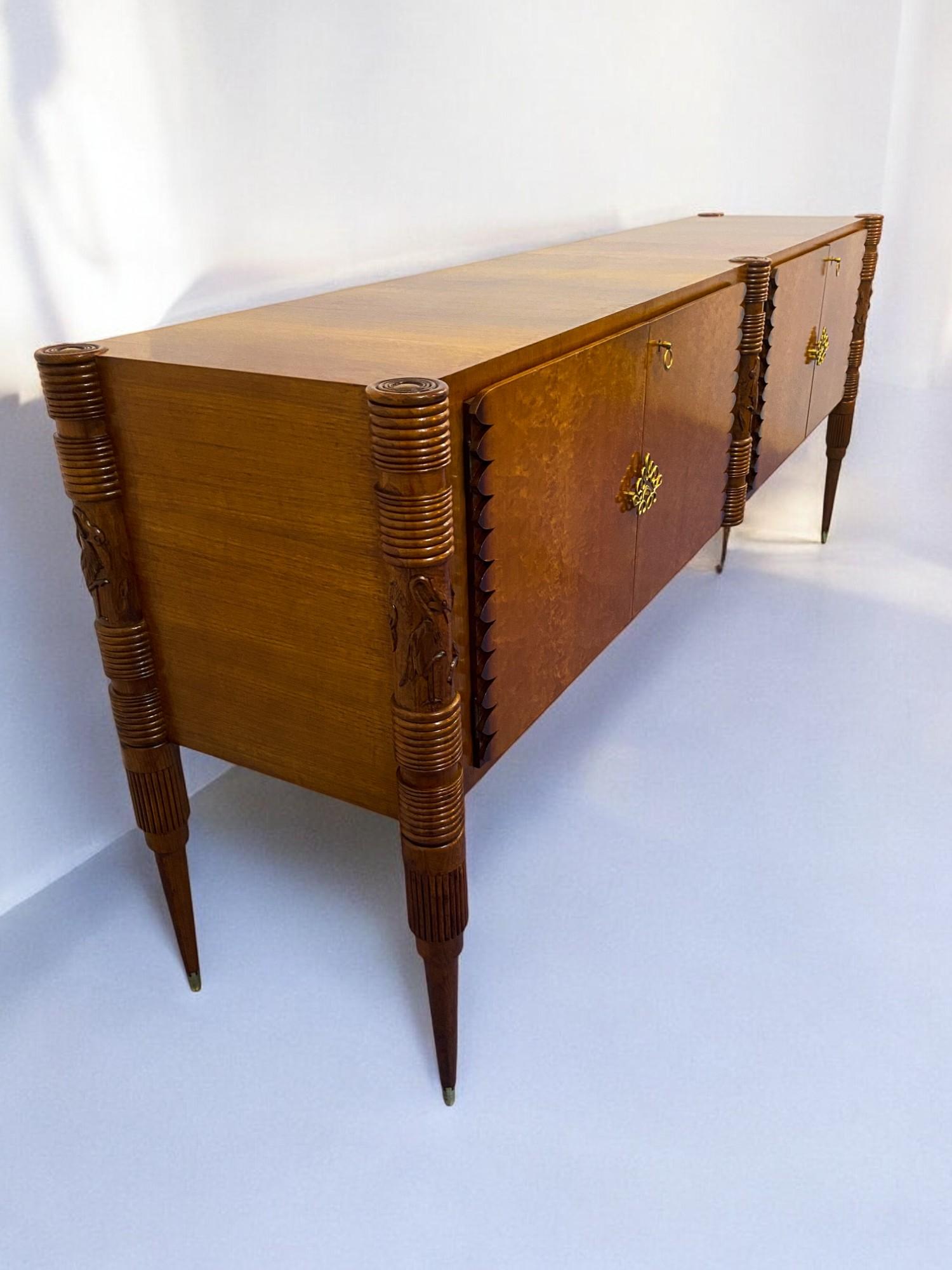 Credenza italiana del Midcentury disegnata da Pierluigi Colli negli anni '50 in vendita 6