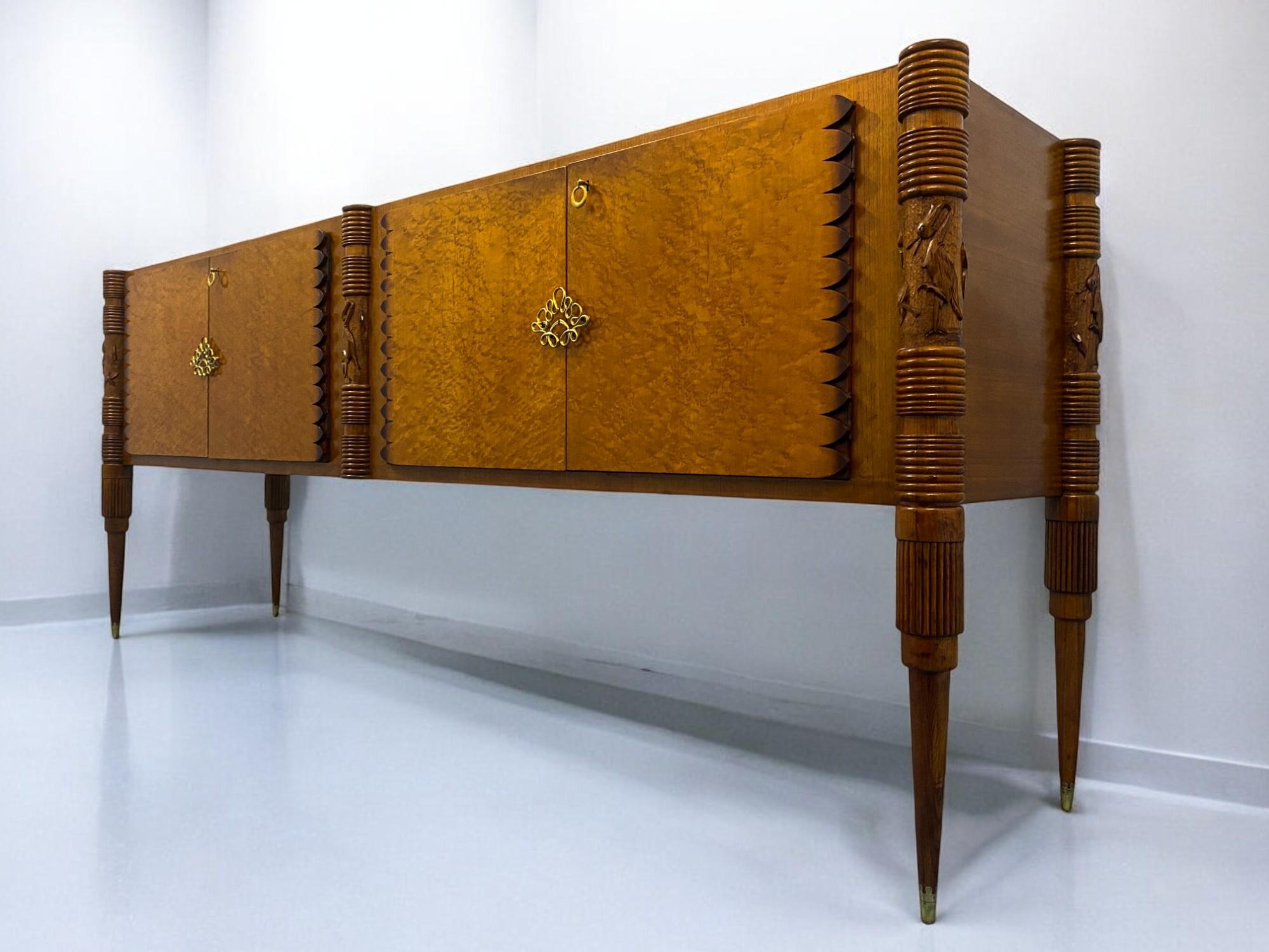 Credenza italiana del Midcentury disegnata da Pierluigi Colli negli anni '50 in vendita 1