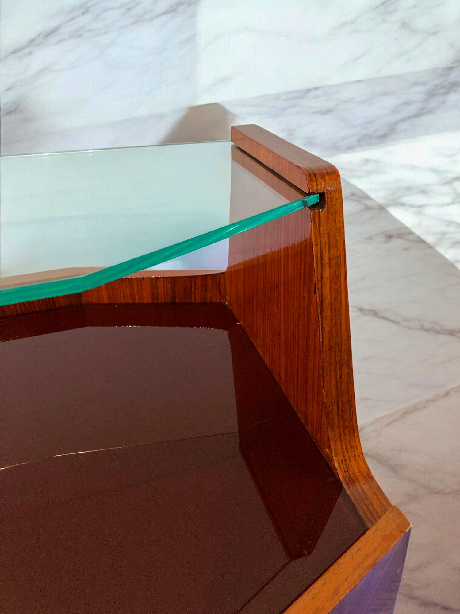 Italian Midcentury Sideboard  designed by Vittorio Dassi For Sale 11