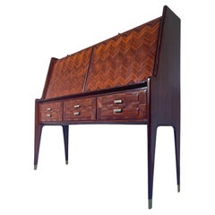 Italian Midcentury Sideboard or Cabinet Bar designed by Vittorio Dassi, 1950s