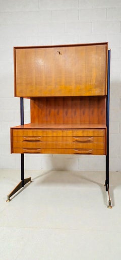 Italian Midcentury Sideboard or Cabinet Bar Ignazio Gardella Style, 1958