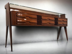 Credenza italiana del Medioevo  o Cassettiera di Vittorio Dassi, anni '50