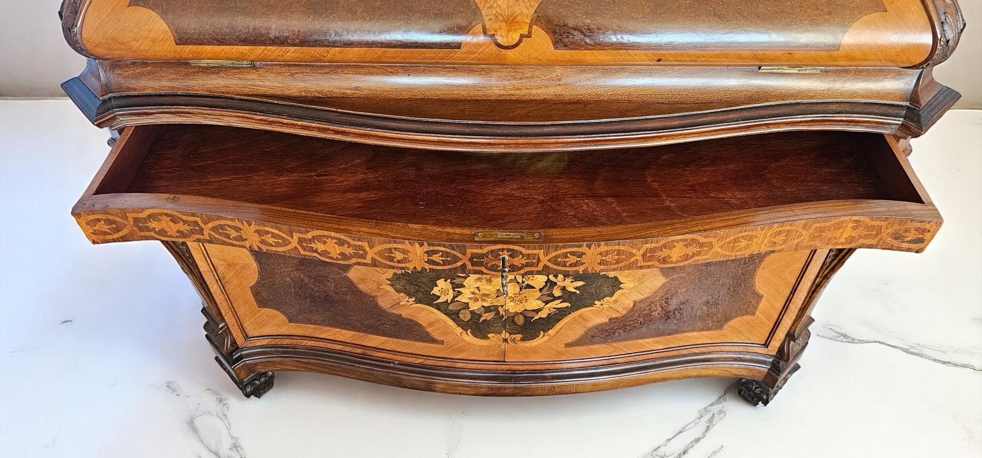 Credenza o Trumeau intarsiato di Pietro Ferrario, Italia 1946 in vendita 4