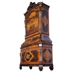 Credenza o Trumeau intarsiato di Pietro Ferrario, Italia 1946