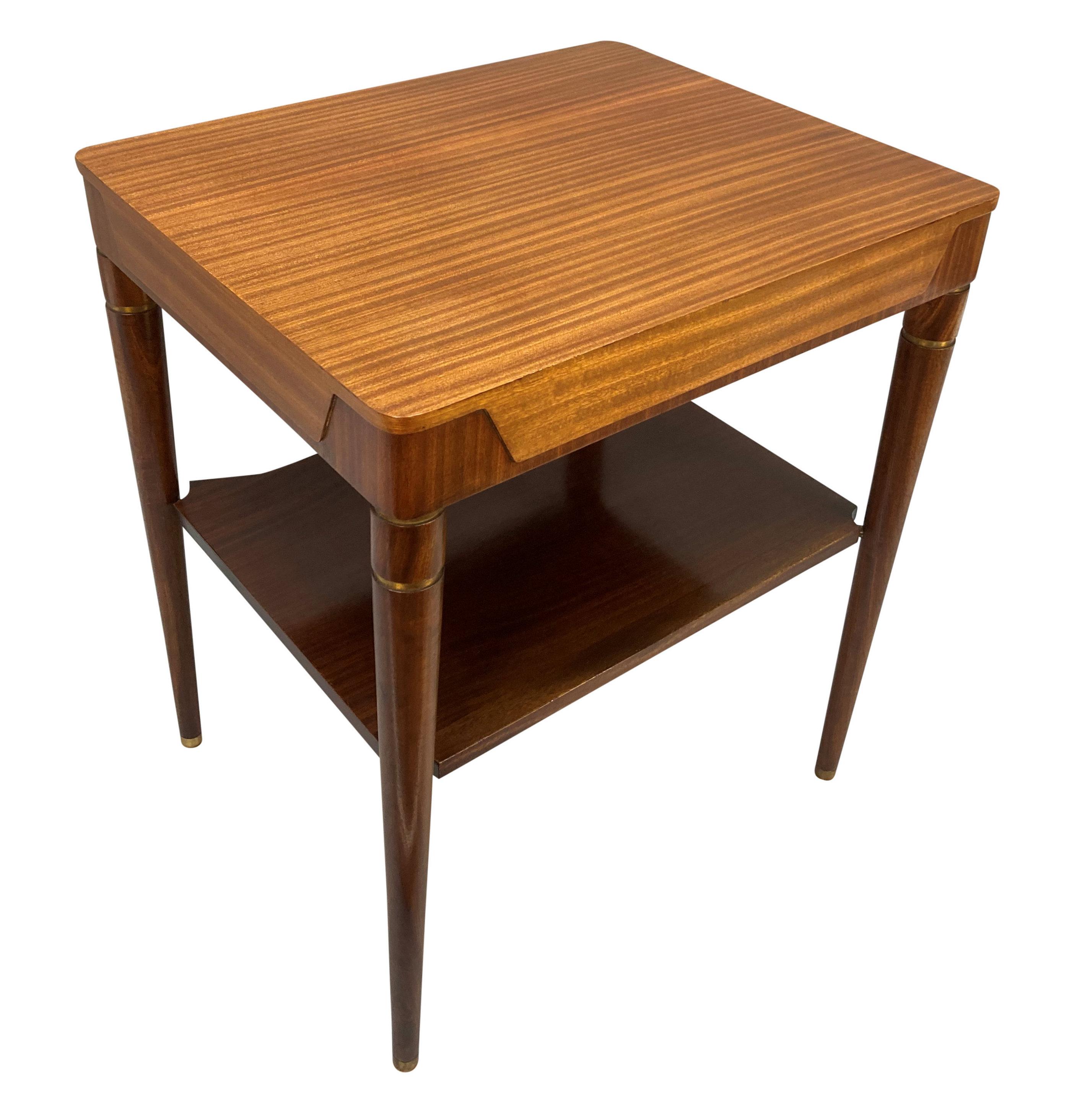 Mid-Century Modern Italian Midcentury Sofa Table For Sale