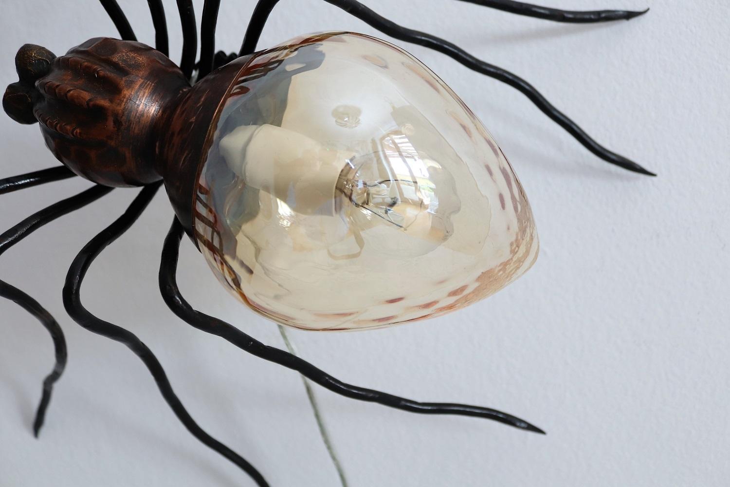 Mid-Century Modern Italian Midcentury Spider Wall Sconce or Wall Light, 1960s